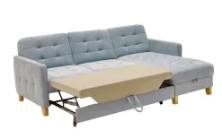 Gala Collezione Narożnik Elio z funkcją spania i pojemnikiem na pościel Discount