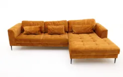 Etap Sofa Narożnik Luzi z funkcją spania i poj. na pościel Adore IFC2385 Hot