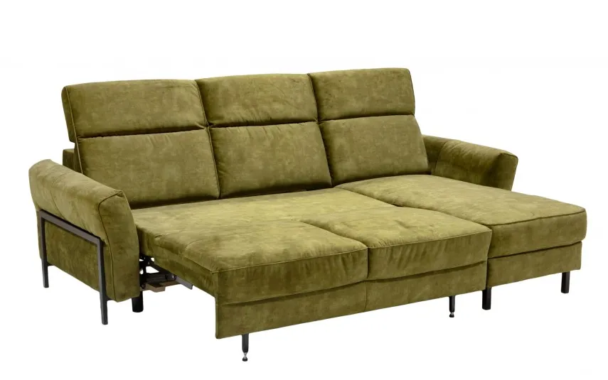 Bydgoskie Meble Narożnik Mellow z funkcją spania i poj. na pościel 286718 Discount