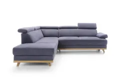 Sweet sit Narożnik Memo z funkcją spania i pojemnikiem na pościel Massimo 414 Outlet