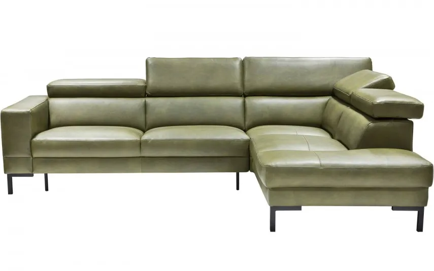 Etap Sofa Narożnik Nayomi z wysuwanym siedziskiem i otomaną SK. B42 Hot