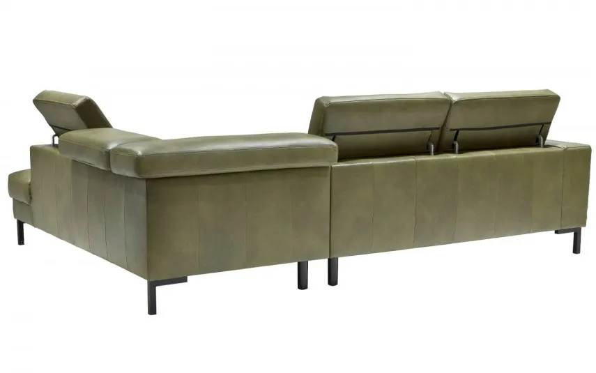 Etap Sofa Narożnik Nayomi z wysuwanym siedziskiem i otomaną SK. B42 Hot