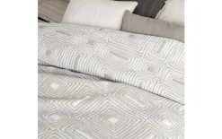 Manterol Narzuta Etnia 235x270 cm szara 455 c12 Discount