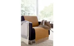 Biederlack Narzuta na fotel 50x200 cm Kamel Outlet