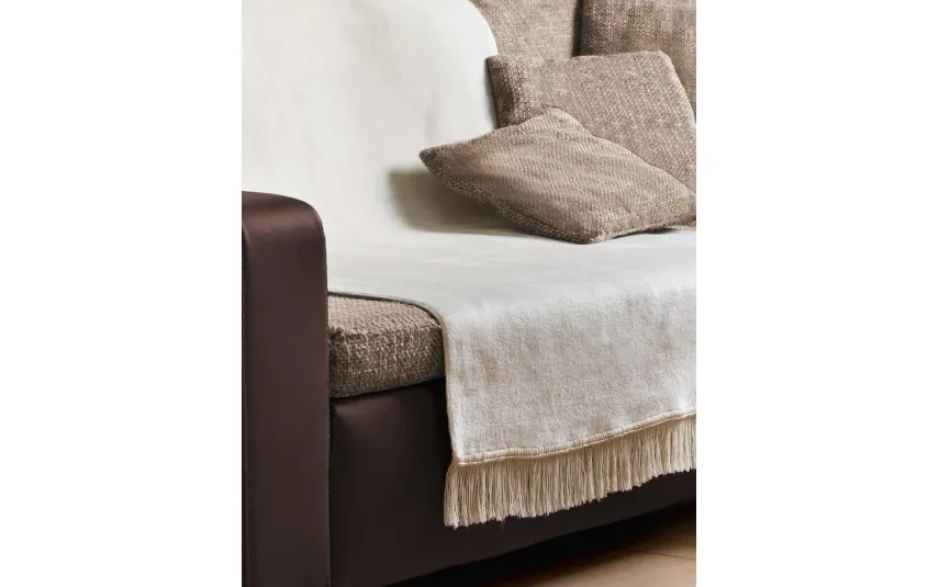 Biederlack Narzuta na fotel 100x200 cm Salt&Pepper Natur Online
