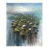 Witek Home Obraz na płotnie 100x120cm Lilie wodne Clearance