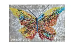 Witek Home Obraz na płótnie 100x150 cm Kolorowy Motyl Discount