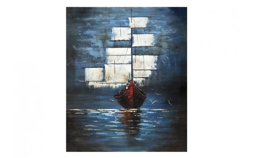 Witek Home Obraz na płótnie 100x120 cm Okręt Discount