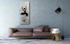 Witek Home Obraz na płótnie 50x120 cm Primabalerina Hot