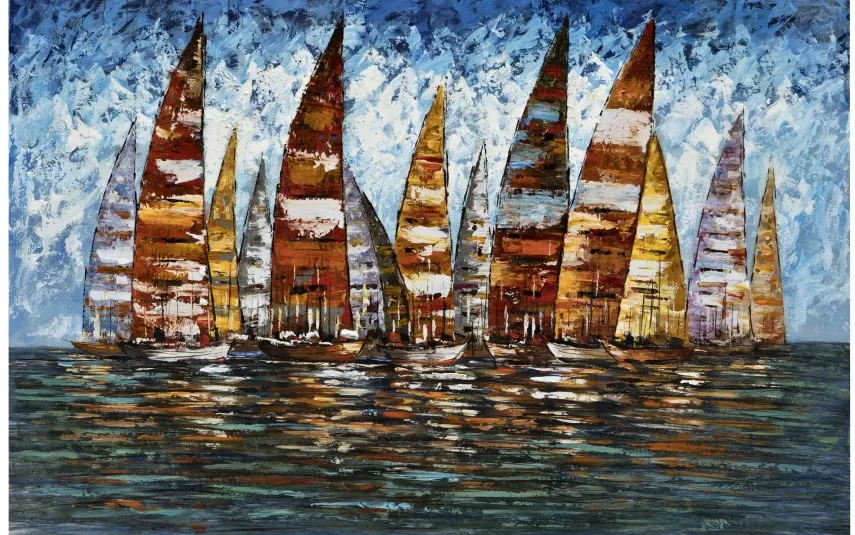 Witek Home Obraz na płótnie 100x150 cm Regatta Outlet