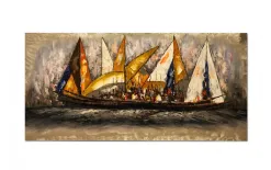 Witek Home Obraz na płótnie 100x200cm Statek New