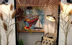 Witek Home Obraz na płótnie 100x120cm Trzy łódki New