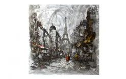 Witek Home Obraz na płótnie 100x100cm Wieża Eiffla New
