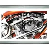 Witek Home Obraz szklany 80x60 Motoryzacja Fashion