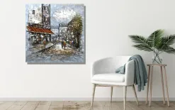 Witek Home Obraz 100x100 cm Life in the City Fashion