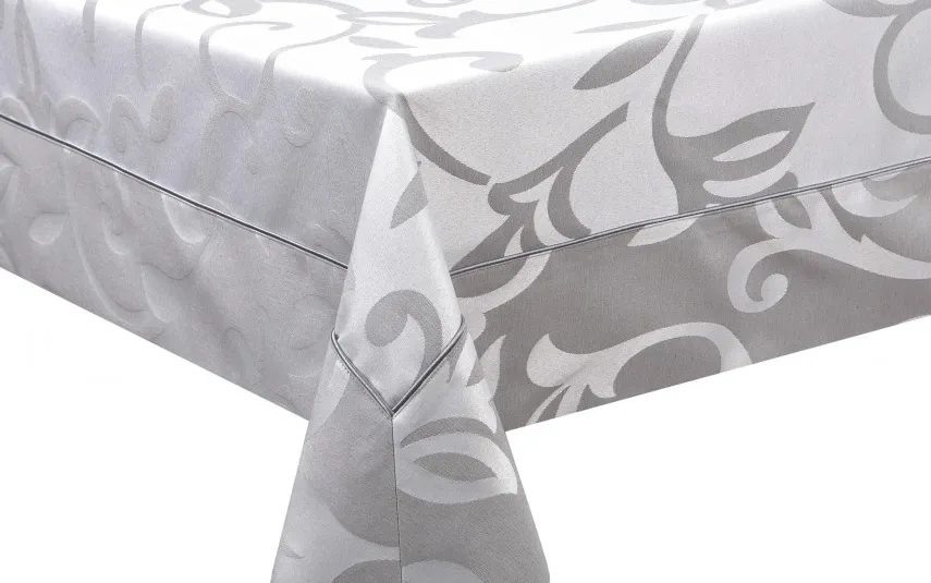 Witek Home Obrus plamoodporny 140x250 cm Cuzco 007 Szary Sale