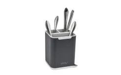 Vialli Design Ociekacz na sztućce Livio Duo szary Discount