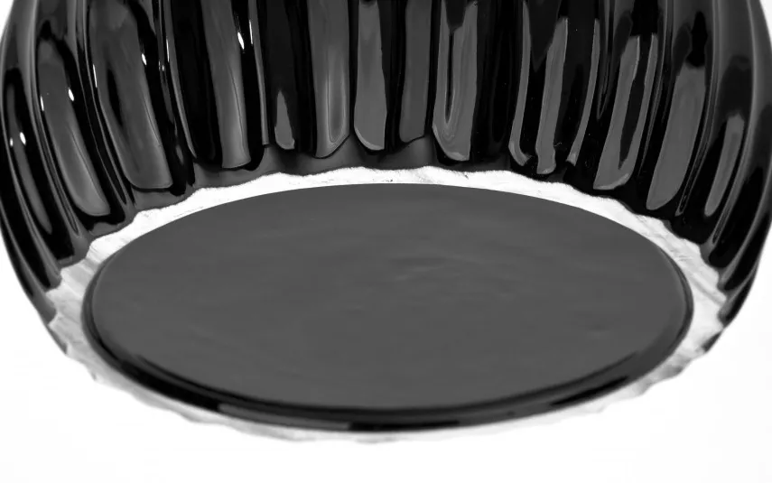 Ewax Osłonka ceramiczna na doniczkę czarna 16 cm Clearance