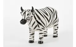 Witek Home Ozdoba ceramiczna Krowa Zebra New