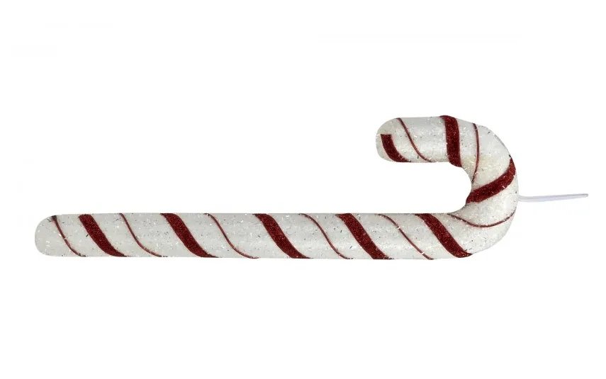 Ewax Ozdoba choinkowa Laska 40,5 cm MAXI biało-czerwona Online