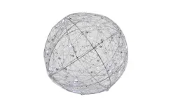 Art-Pol Ozdoba LED Kula Srebrna 20 cm Outlet