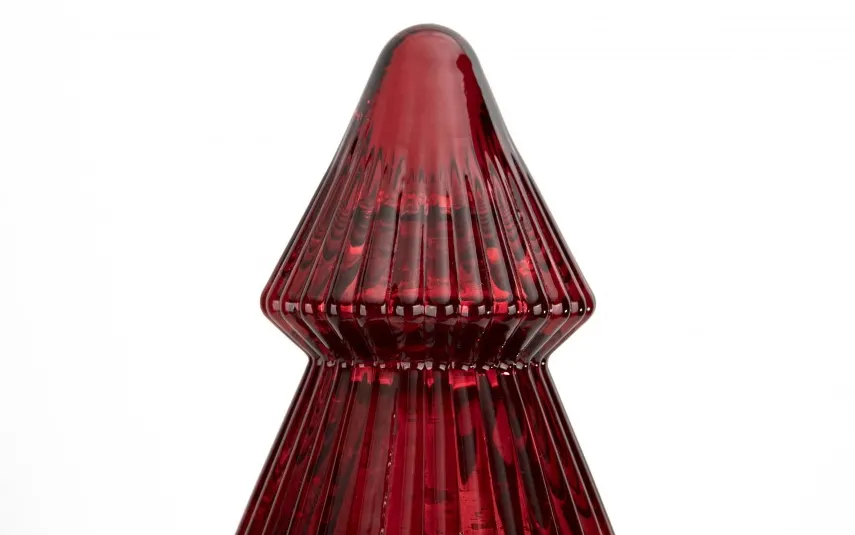 Ewax Ozdoba szklana Choinka czerwona duża 54 cm Online