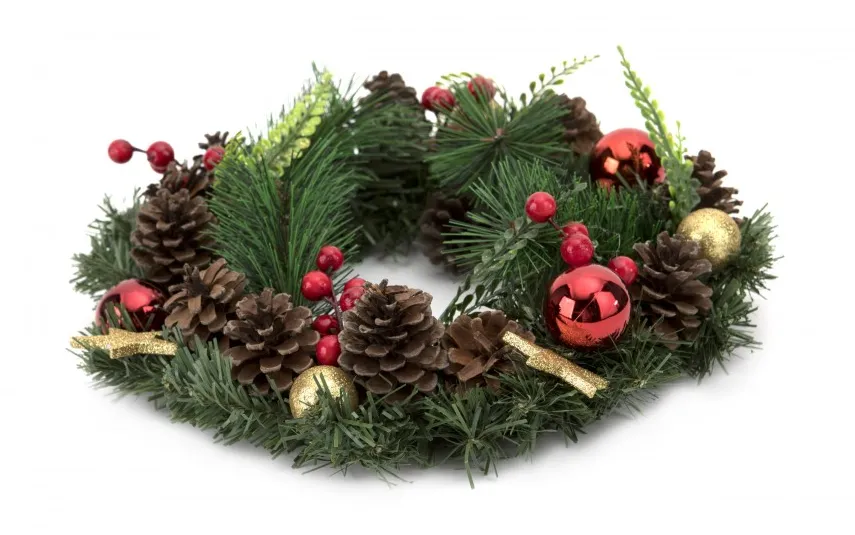Chomik Ozdoba świąteczna Wianek 36 cm 0606 Outlet