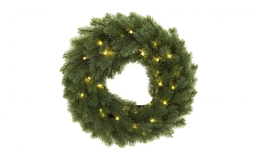Chomik Ozdoba świąteczna Wianek świecący LED 40 cm 4239 Hot