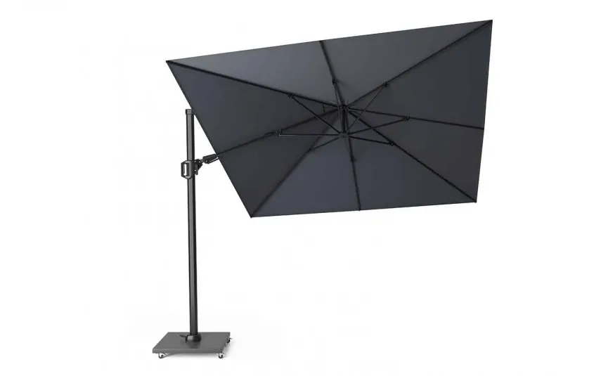 Platinum Parasol ogrodowy ​​​​​​Challenger T² 3m x 3m antracyt Clearance