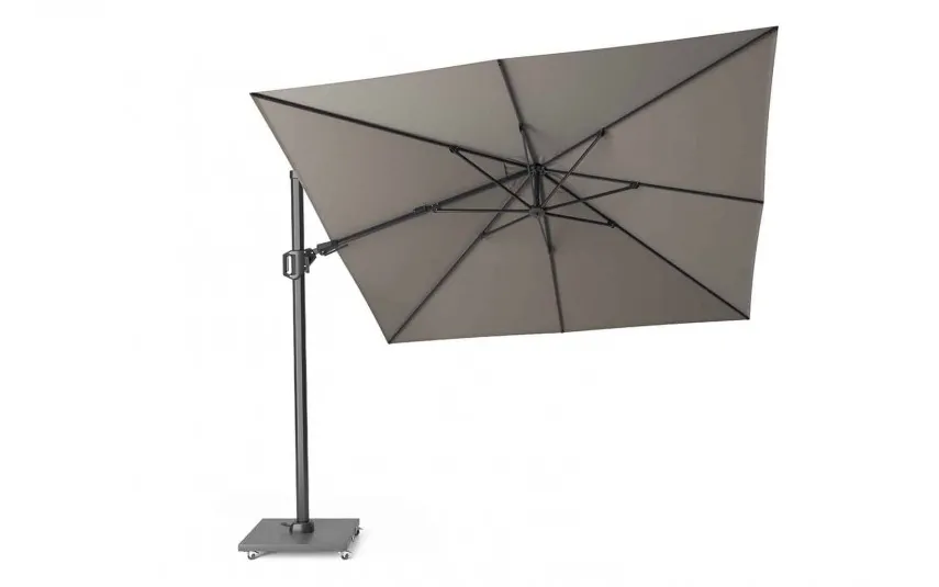 Platinum Parasol ogrodowy Challenger T² Premium 3m x 3m Faded Black Sale