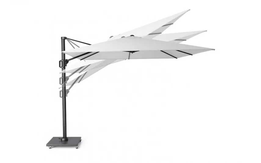 Platinum Parasol ogrodowy Challenger T¹ Premium 3mx4m (havanna) New