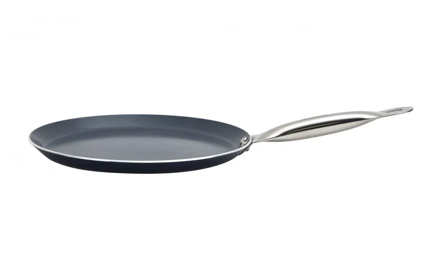 Fackelmann Patelnia do naleśników 25 cm Ceramik Blue Hot