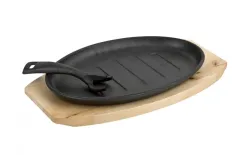 Witek Home Patelnia żeliwna grill na desce Sale