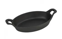 Witek Home Patelnia żeliwna owalna 21,5cm Fashion