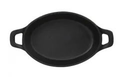 Witek Home Patelnia żeliwna owalna 21,5cm Fashion