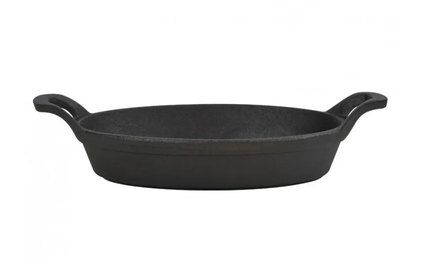 Witek Home Patelnia żeliwna owalna 21,5cm Fashion