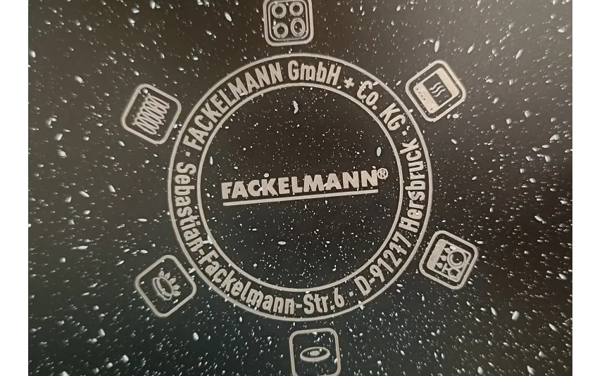 Fackelmann Patelnia tradycyjna 24 cm na indukcję Alu Crossroad Discount