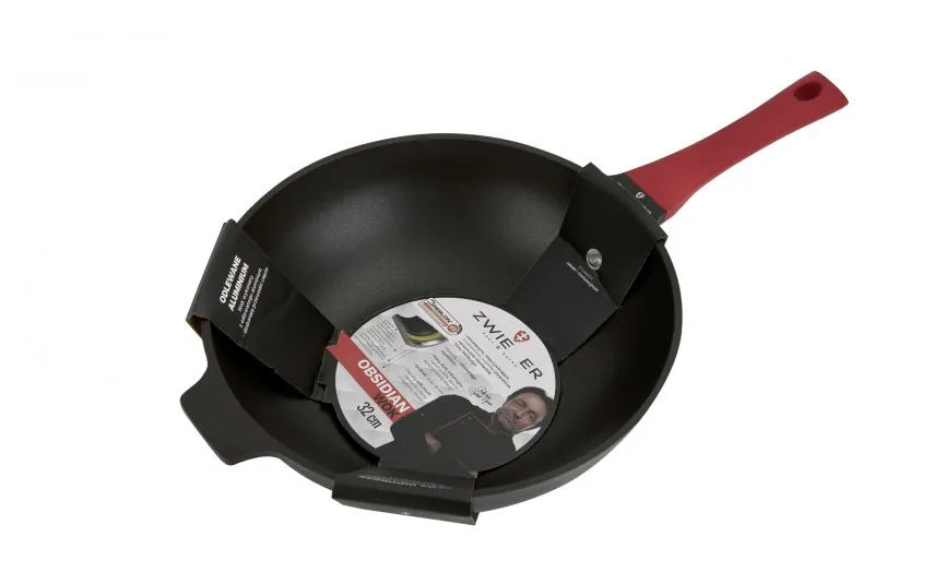 Zwieger Patelnia Wok 32 cm Obsidian Outlet