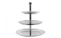 Witek Home Patera 3 poziomowa metalowa 28cm Sale