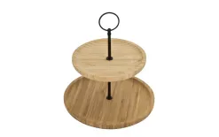 Orion Patera bambusowa 2-piętrowa Sale
