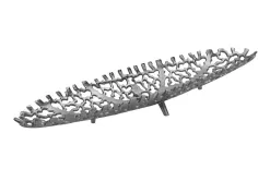 Dekor Pap Patera dekoracyjna ażurowa 58,5 cm metalowa Fashion