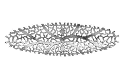 Dekor Pap Patera dekoracyjna ażurowa 58,5 cm metalowa Fashion