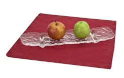Dekor Pap Patera dekoracyjna szklana 38x11 cm ER0868 Fashion