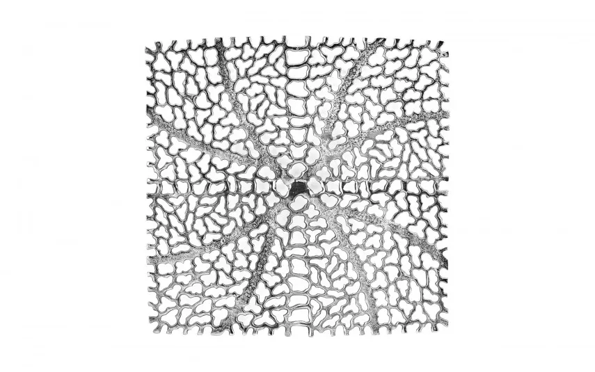 Dekor Pap Patera ozdobna 42x42 cm metalowa ażurowa Best