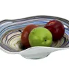Sigma Glass Patera szklana dekoracyjna Q-30 cm C256 Hot