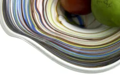 Sigma Glass Patera szklana dekoracyjna Q-30 cm C256 Hot