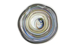 Sigma Glass Patera szklana dekoracyjna Q-30 cm C256 Hot