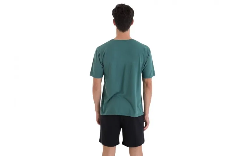 Massana Homewear Piżama męska bawełniana rozm. XL Gent L251308 zielona Outlet