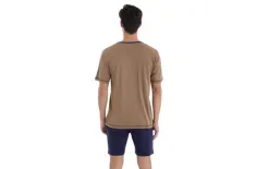 Massana Homewear Piżama męska rozm. L Gent L251312 Camel Best