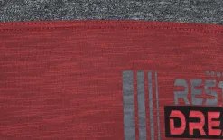 Massana Homewear Piżama męska rozm. L krótka bordowa Massana New